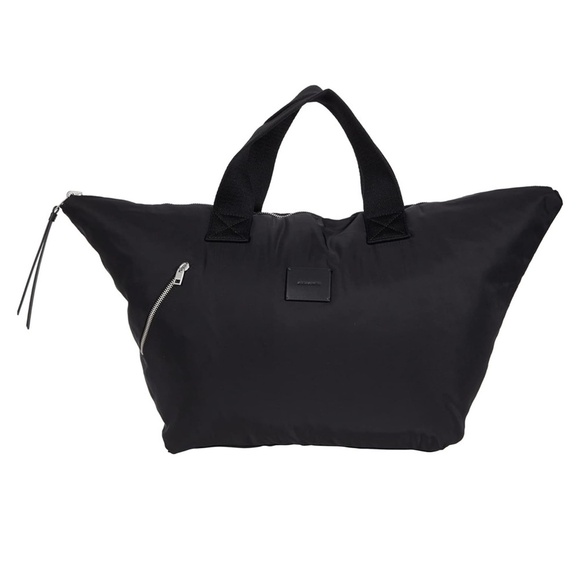 NWT AllSaints Sly East/West Reversible Large Tote in Halftone Mauve Leop… - Picture 6 of 6